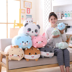 Soft Plush Cartoon Animal Pillow