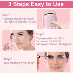 Quick Heating Eyelashes Curler